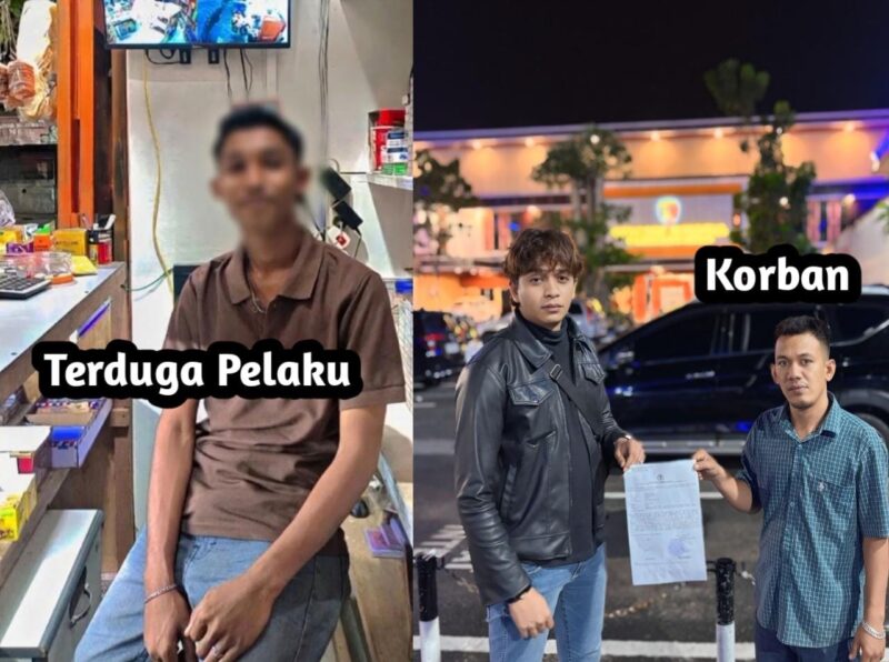 Foto: Terduga Pelau dan Korban