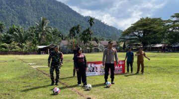 Turnamen Piala Forum Geuchik Dibuka, Kapolsek Simpang Jernih Perkuat Sinergi Dengan Masyarakat