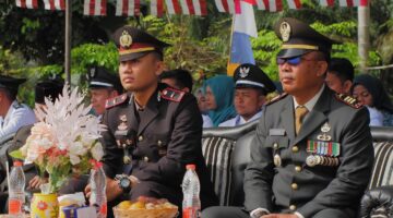 Kapolsek Simpang Jernih Ipda Dwi Andika Lubis, SH Hadiri Upacara HUT ke-81 Kemerdekaan RI