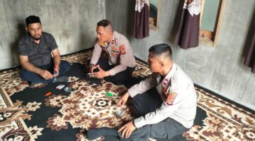 Kapolsek Idi Tunong Perkuat Sinergi dengan Tokoh Masyarakat Jaga Kamtibmas