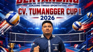 CV Tumangger Cup I Siap Panaskan Lapangan, Pemain Bertarung, Sportivitas Tetap Diutamakan