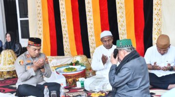 Tempati Rumah Dinas, Kapolres Aceh Timur Dipeusijuk Abu Keude Dua dan Santuni Anak Yatim