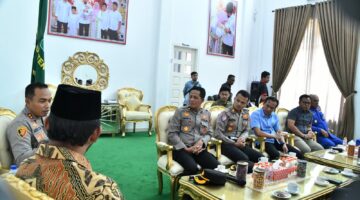 Mengawali Tugas Pertama Menjabat : Kapolres Aceh Timur, AKBP Aris Cai Pererat Sinergisitas Dengan Bupati Al-Farlaky