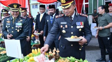 Kapolres Aceh Timur Hadiri HUT TNI ke-81, Tegaskan Soliditas TNI-Polri