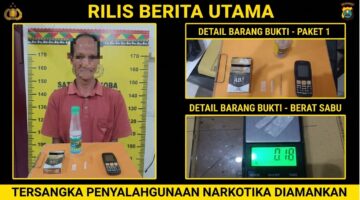 Berawal dari Informasi Warga, Polres Gayo Lues Amankan Pria Diduga Gunakan Sabu”